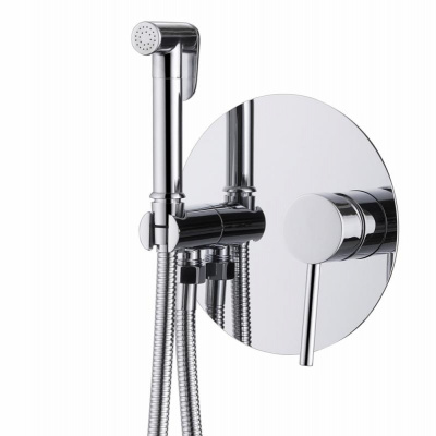 Смеситель ABBER Emotion AF8826 с гигиеническим душем, хром фото в интернет-магазине Русалия