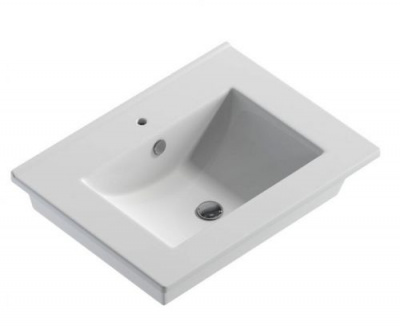 Раковина Quadro 60 QDR60SLWB01 Sanita Luxe фото в интернет-магазине Русалия