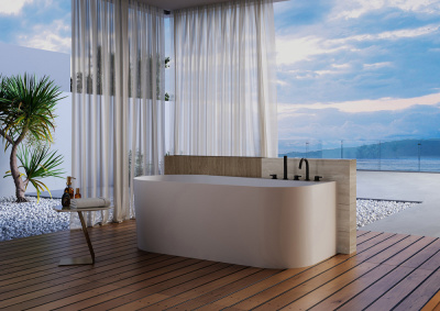 Акриловая ванна ABBER AB9496-1.7 R 170х78х58 см фото в интернет-магазине Русалия