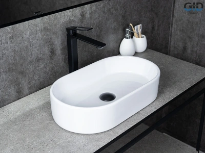 Раковина накладная Gid N9020 фото в интернет-магазине Русалия