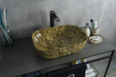 Раковина накладная Gid Mnc178 фото в интернет-магазине Русалия