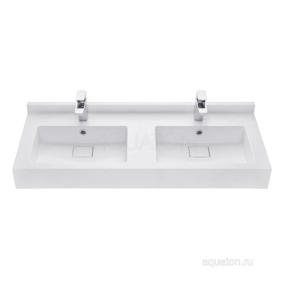 Раковина AQUATON Сакура 120 1A72433KSK010 2 чаши фото в интернет-магазине Русалия