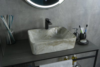 Раковина накладная Gid Mnc605 фото в интернет-магазине Русалия