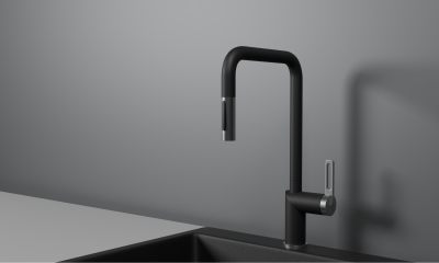 Смеситель для кухни GRANULA с выдвижным изливом (8173, ТУРМАЛИН) фото в интернет-магазине Русалия