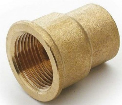 Муфта переходная латунь 1 х 3/4 SOBIME фото в интернет-магазине Русалия