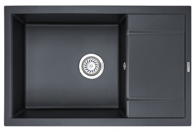 Кухонная мойка GRANULA (7805, ШВАРЦ) фото в интернет-магазине Русалия