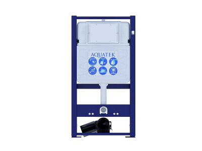 Инсталляция для подвесных унитазов отдельностоящая INS-0000016 Aquatek фото в интернет-магазине Русалия