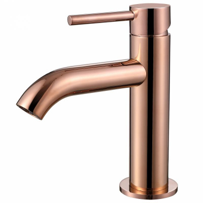 Смеситель ABBER Wasser Kreis AF8110RG для раковины, розовое золото фото в интернет-магазине Русалия