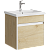 Подвесная тумба 50  Urban дуб давос URB0105DD + умывальник Фостер 500 4630055557578 Aqwella фото в интернет-магазине Русалия