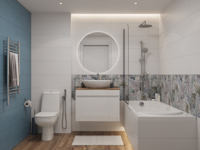 Встраиваемая душевая система для душа Moduo A64087 Cersanit фото в интернет-магазине Русалия