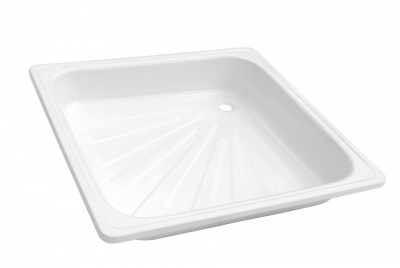 Стальной душевой поддон кв.70x70 LG700B Loranto фото в интернет-магазине Русалия