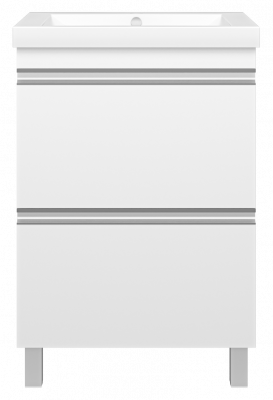 Тумба Ингрид 60 с раковиной Misty Алиса 58 Misty фото в интернет-магазине Русалия