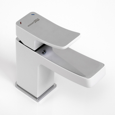 Aller 1063WHITE Смеситель для умывальника Wasserkraft фото в интернет-магазине Русалия