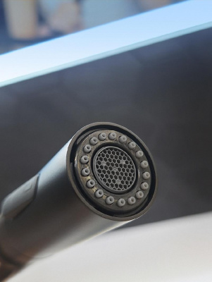 Смеситель для кухни с гибким изливом Flusso 050204 NeOp AltroBagno фото в интернет-магазине Русалия