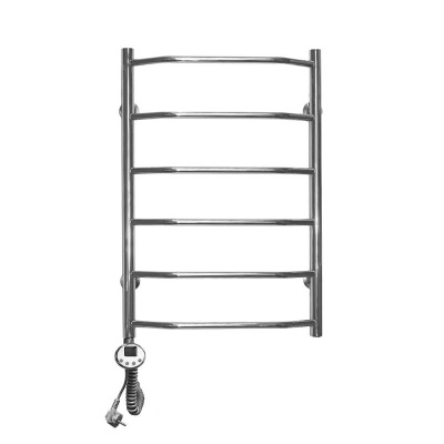Электрический полотенцесушитель Лаура П6 600x800 EL, хром Domoterm фото в интернет-магазине Русалия