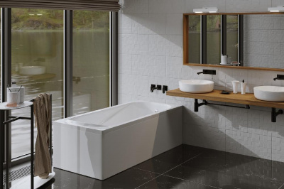 Ванна из искусственного камня Olivia 170х75 GreenStone фото в интернет-магазине Русалия