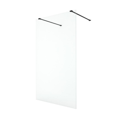 Душевое ограждение NEW TRENDY NEW MODUS BLACK 100x200 EXK-5601 (черный) фото в интернет-магазине Русалия