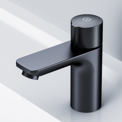 F85A02522 X-Joy TouchReel смеситель д/умывальника, чёрный, шт. фото в интернет-магазине Русалия