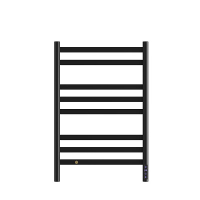 Полотенцесушитель электрический REFLEXION Карру RXT118050BL 800x500 черный матовый, 1 крючок фото в интернет-магазине Русалия