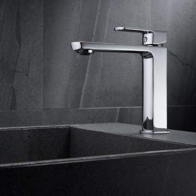 Смеситель для раковины Next VBF-1N1CH однорычажный, хром Vincea фото в интернет-магазине Русалия