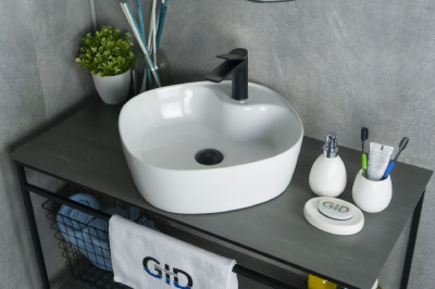 Раковина накладная Gid N9442 фото в интернет-магазине Русалия