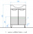 Комплект мебели для ванной Жасмин 60 Style Line фото в интернет-магазине Русалия