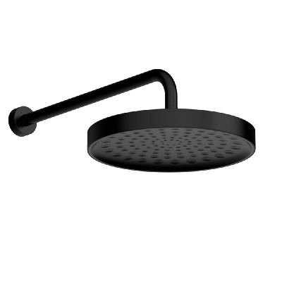 AQM 8401MB Набор для комплектации душа с термостатом, Черный матовый фото в интернет-магазине Русалия