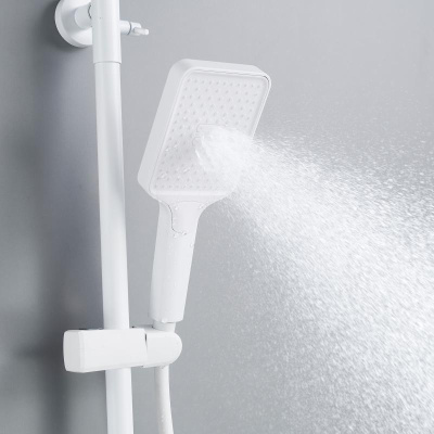 Душевая система Shevanik S4436C, белый фото в интернет-магазине Русалия