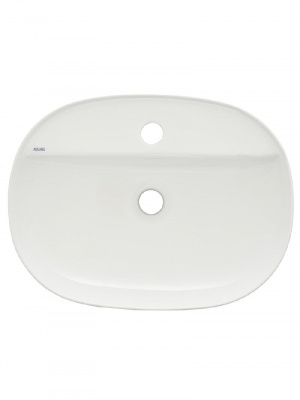 AQM5002 Раковина настольная с отверстием под смеситель. 505x385x120 фото в интернет-магазине Русалия