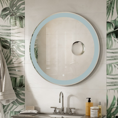 Зеркало с подсветкой Aroma d780 линза без подсветки ЗЛП436 Continent фото в интернет-магазине Русалия