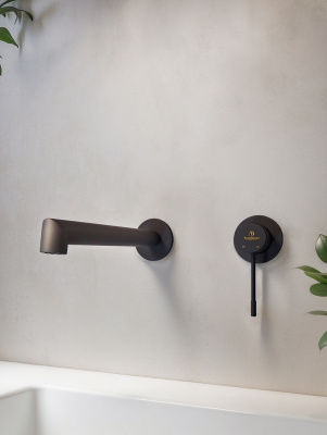 Смеситель для раковины AltroBagno Intento 010503 GrNe AltroBagnoIntento010503GrNe фото в интернет-магазине Русалия