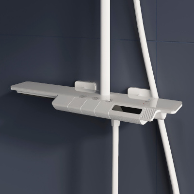 Душевая стойка RGW SP-34W белый фото в интернет-магазине Русалия