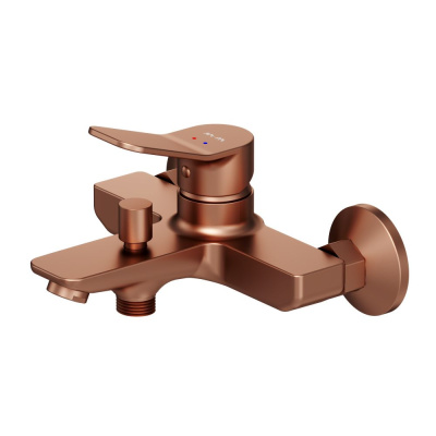 F85A10044 X-Joy, смеситель д/ванны/душа, роз. золото AM.PM фото в интернет-магазине Русалия