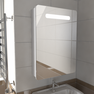 Зеркало для ванной комнаты Донна 40 петли слева Emmy фото в интернет-магазине Русалия