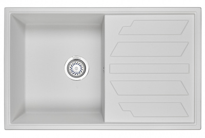 Кухонная мойка GRANULA (8002, АРКТИК) фото в интернет-магазине Русалия