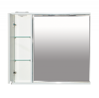 Зеркальный шкаф Элвис 85 левый П-Элв-01085-011Л Misty фото в интернет-магазине Русалия