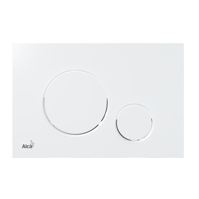 Клавиша смыва THIN M670 белая Alcaplast фото в интернет-магазине Русалия