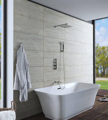 Душевая система Timo Petruma 3-х режимная, с термостатом (SX-5049/00SM chrome) фото в интернет-магазине Русалия