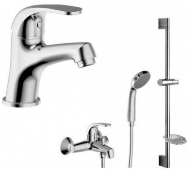 Промо-набор смесителей Fit F00315C 3 в 1 Bravat фото в интернет-магазине Русалия