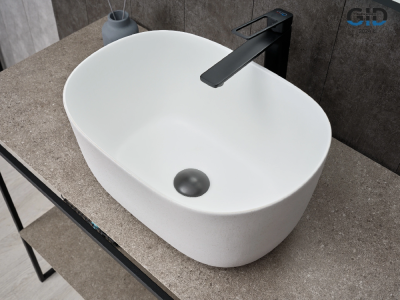 Раковина накладная Gid N9302wg фото в интернет-магазине Русалия