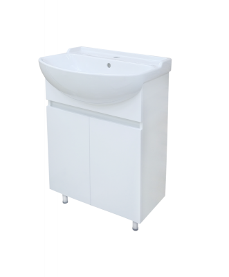 Тумба Амур 60 с раковиной Ekokerama Sonata 60 Misty фото в интернет-магазине Русалия