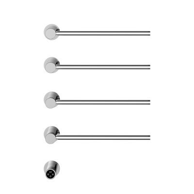 Полотенцесушитель электрический Vincea VTD-2H1CH, хром, таймер фото в интернет-магазине Русалия