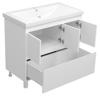 Тумба Алиса 90 с раковиной Misty Алиса 90 Misty фото в интернет-магазине Русалия