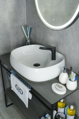 Раковина накладная Gid N9048 фото в интернет-магазине Русалия