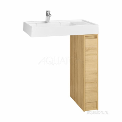 Тумба под раковину AQUATON Лондри 20 Дуб Сантана без фасада 1A267101LH0C0 фото в интернет-магазине Русалия Тумба под раковину AQUATON Лондри 20 Дуб Сантана без фасада 1A267101LH0C0 фото в интернет-магазине Русалия