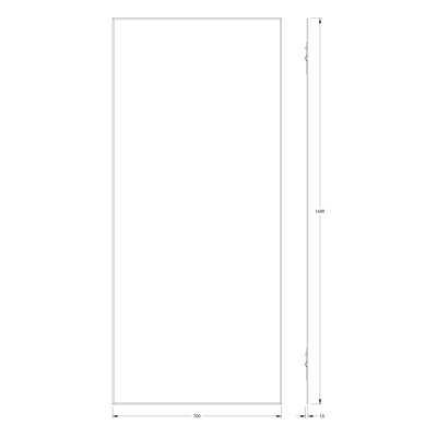 Зеркало настенное с фацетом Standard EVOFORM 70x160 см, BY 0257 фото в интернет-магазине Русалия