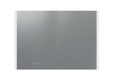 Шкаф зеркало для ванной с подсветкой Aquatek AQ7109-MLC, прямоугольное, сенсорное управление, 1000*700*133 фото в интернет-магазине Русалия