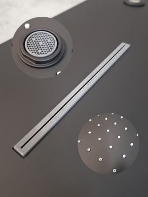 Душевая система с термостатом AltroBagno Metropoli 040401 NeOp AltroBagnoMetropoli040401NeOp фото в интернет-магазине Русалия