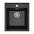 Кухонная мойка Maretti Kitchen KT425-BL, черный фото в интернет-магазине Русалия