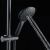 Душевая система Shevanik S8736H, черный фото в интернет-магазине Русалия Душевая система Shevanik S8736H, черный фото в интернет-магазине Русалия